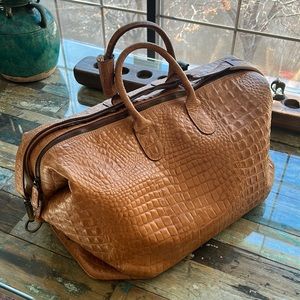 Terrida Leather Duffle Bag